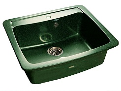 Granfest  Мойка кухонная Standart GF-S605 Зеленый – фотография-1